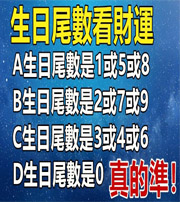 德州你的生日尾数是几？命运如何？
